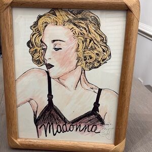 Madonna Art Print by Bernice Batoff